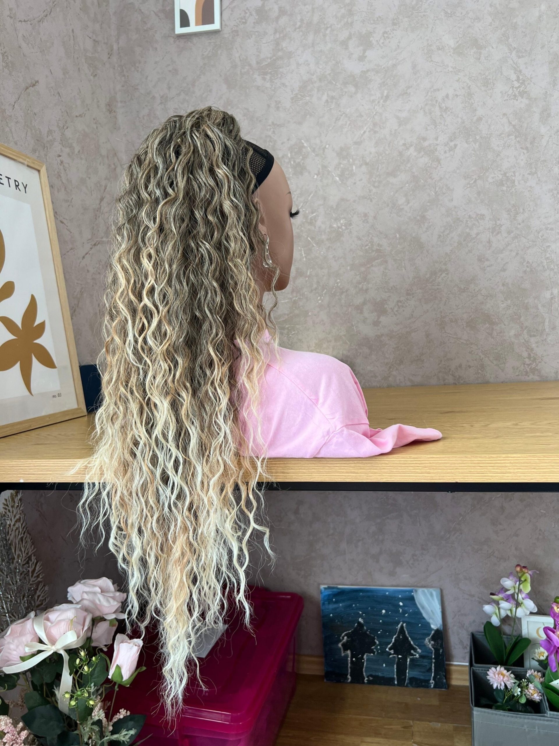Rep za kosu - Ombre pepeljasti, kovrdjavi - 75cm - Premium kvalitet 4 rep-za-kosu-ombre-pepeljasti-kovrdjavi-75cm-eynna-human-hair-5-scaled-1.jpg