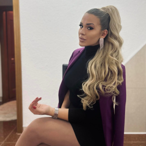 Rep za kosu - zlatno plavi, uvijeni - 80cm 180g (1)