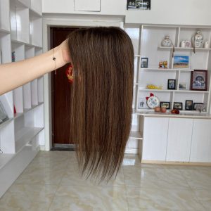 3x5.5 Mono Topper - Zenski topper - Prirodna ljudska kosa (4)