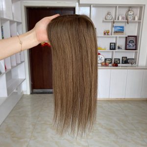 3x5.5 Mono Topper - Zenski topper - Prirodna ljudska kosa (4)