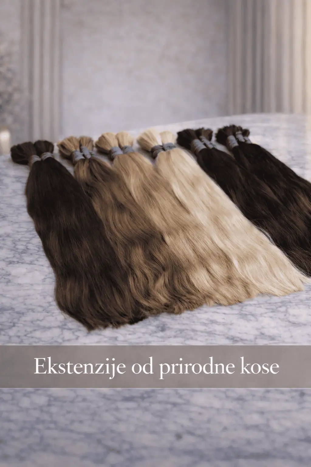 Ekstenzije od prirodne kose