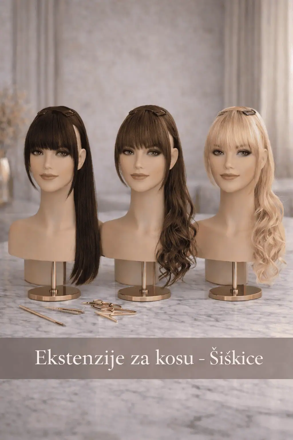 Šiškice – prirodna ljudska kosa
