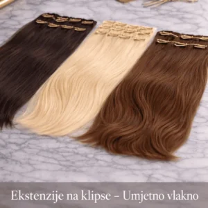 Ekstenzije na klipse - Umjetno vlakno