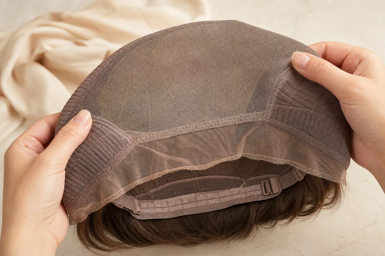 Lace front baza perike sa finom čipkom i podesivim trakama