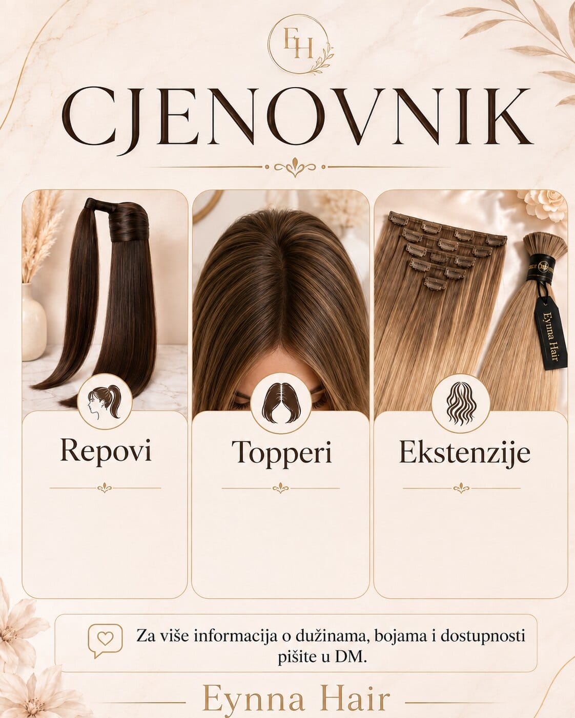 Shop Wigs, Toppers, Extensions & Ponytails | Eynna Hair 2 Eynna Hair wigs, toppers, extensions and ponytails